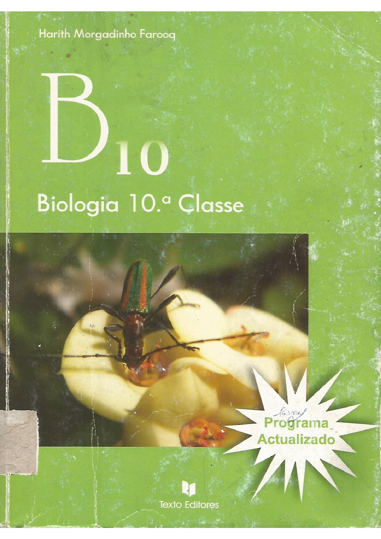 Biologia da 10ª Classe (Texto Editores – Moçambique; 2009) Baixar Livro em PDF