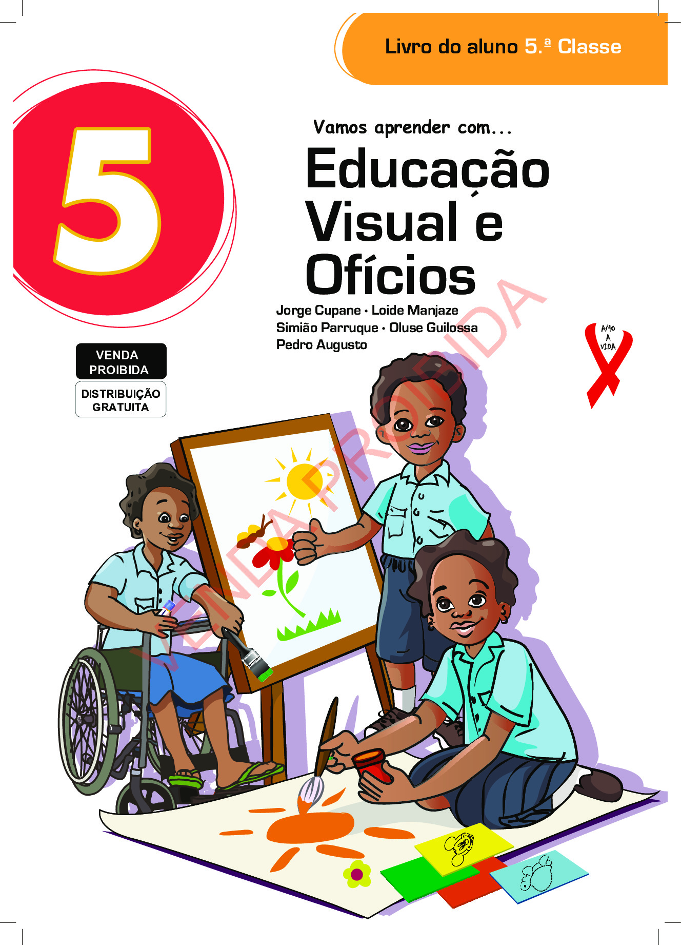 Educação Visual e Ofícios da 5ª Classe (MINEDH Moçambique 2023) Baixar Livro em PDF