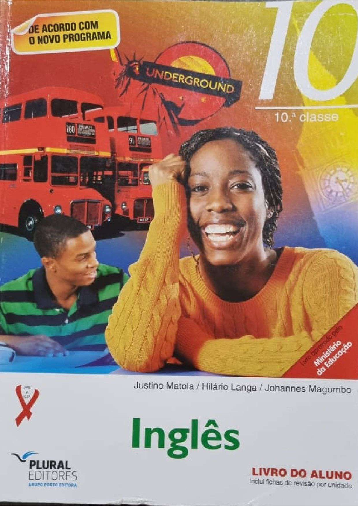 Inglês da 10ª Classe (Plural Editores – Moçambique) Baixar Livro em PDF