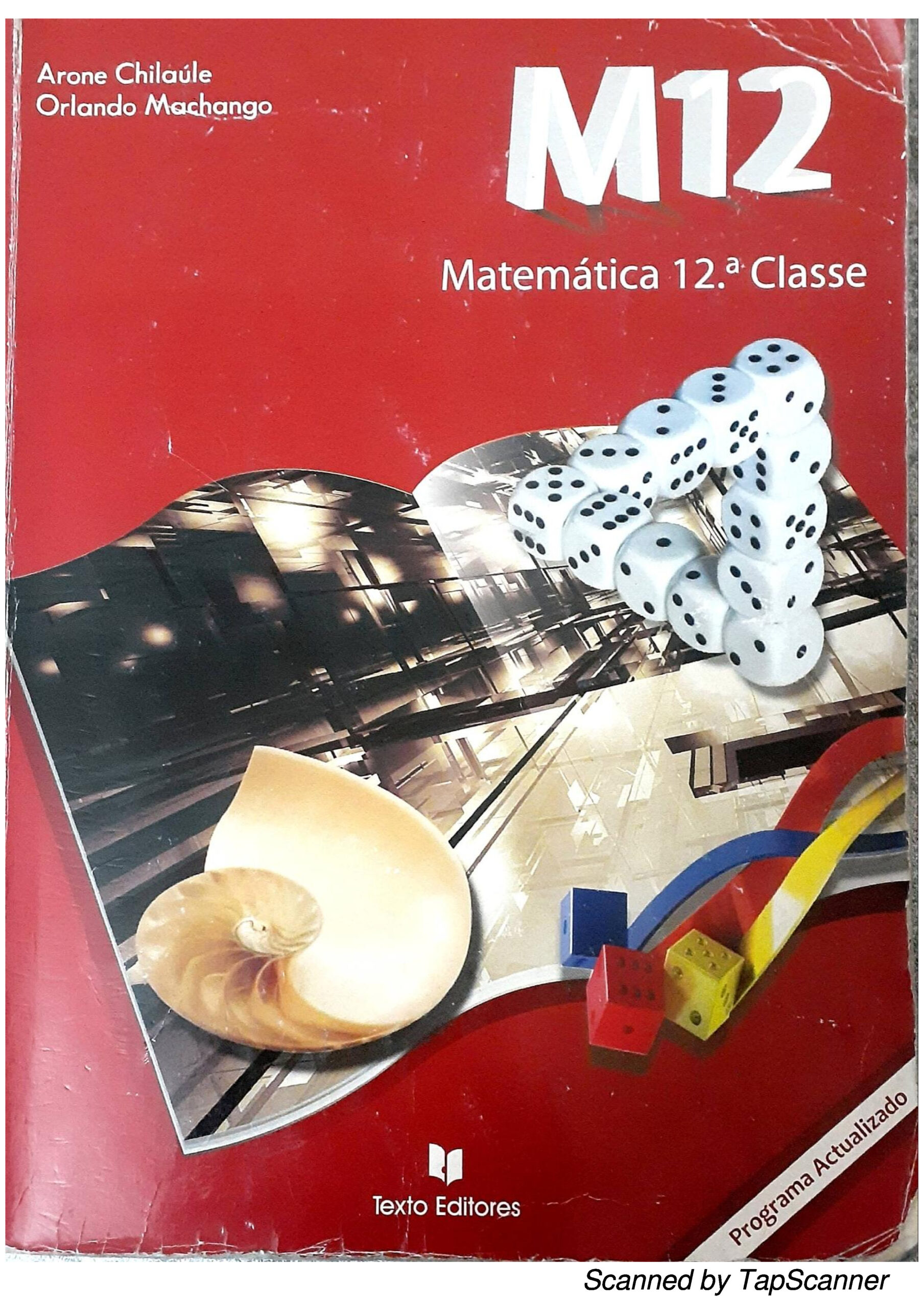 Matemática da 12ª Classe (Texto Editores - Moçambique) Baixar Livro em PDF