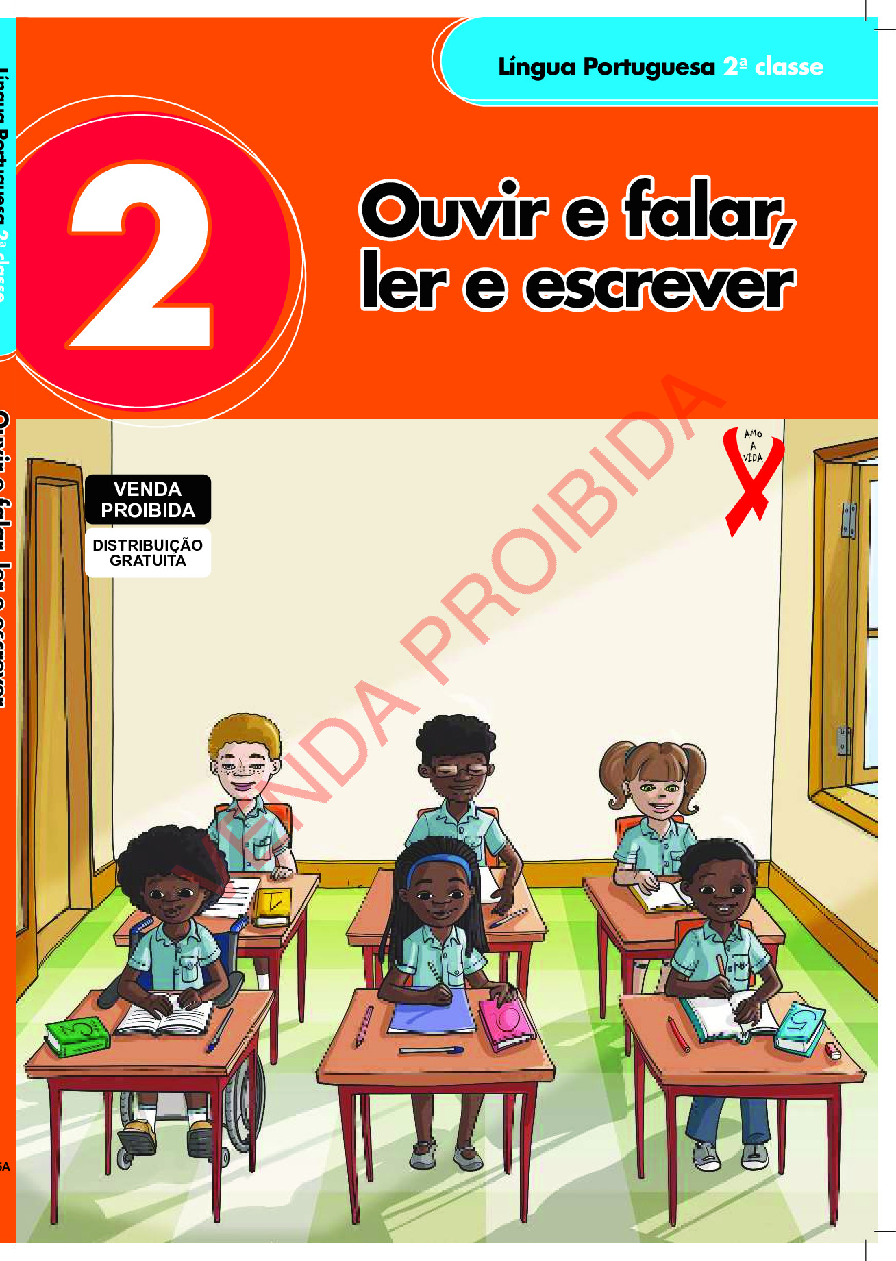 Ouvir e Falar, Ler e Escrever - Língua Portuguesa da 2ª Classe (MEC 2025 Moçambique) Livro em PDF