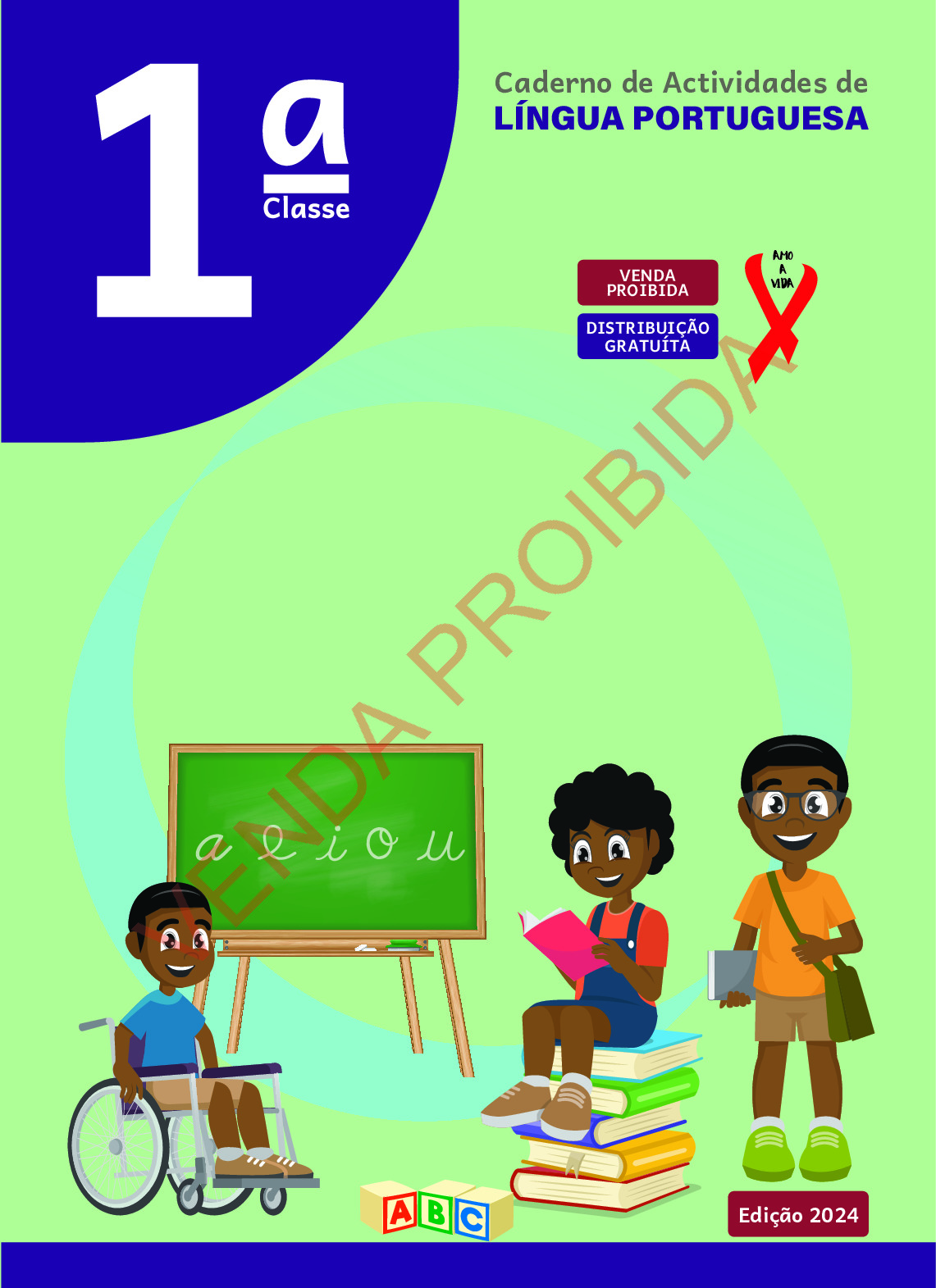 Português da 1ª Classe (Caderno de Actividades 2024 – Moçambique) Livro em PDF